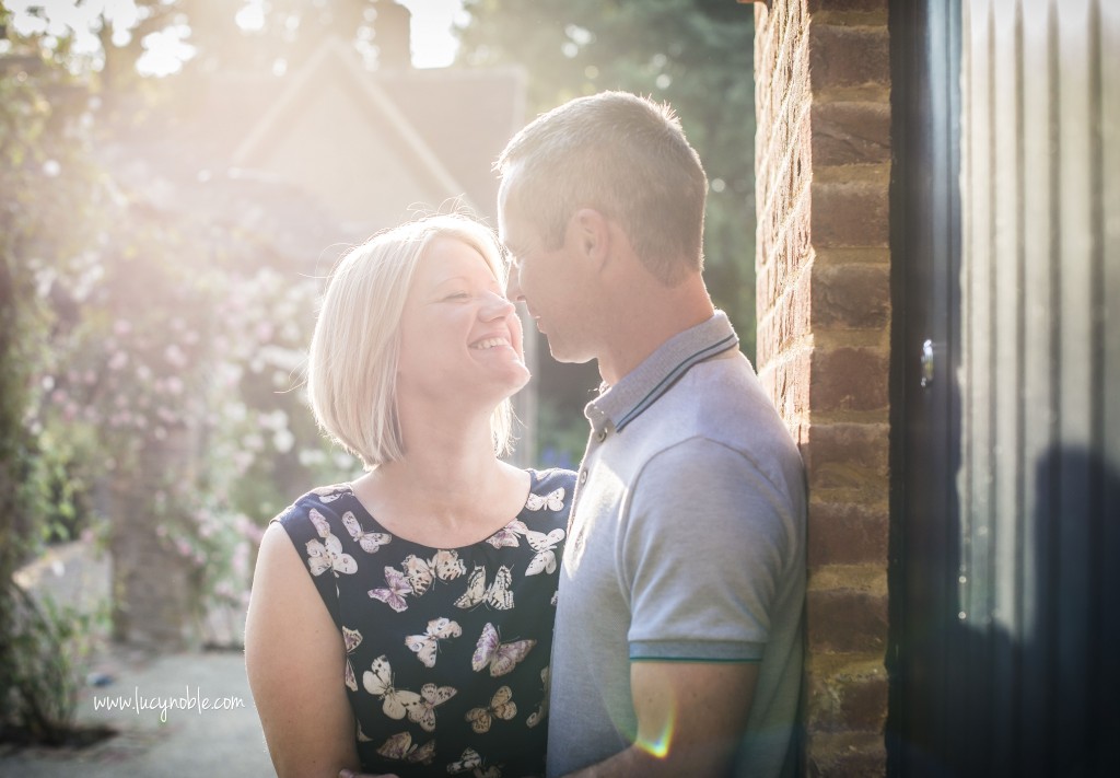 Pre-Wedding Shoot, Bushey Rose Gardens : Louise & Bart