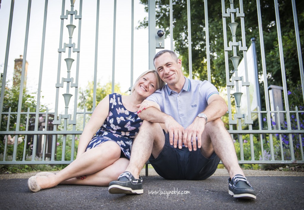 Pre-Wedding Shoot, Bushey Rose Gardens : Louise & Bart