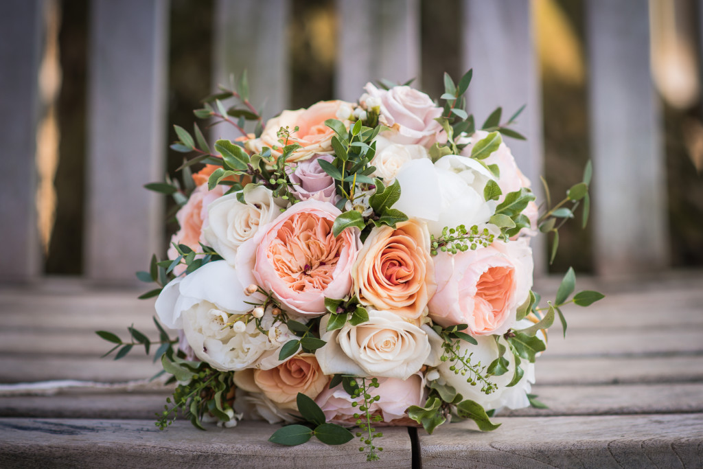 peach bouquet 