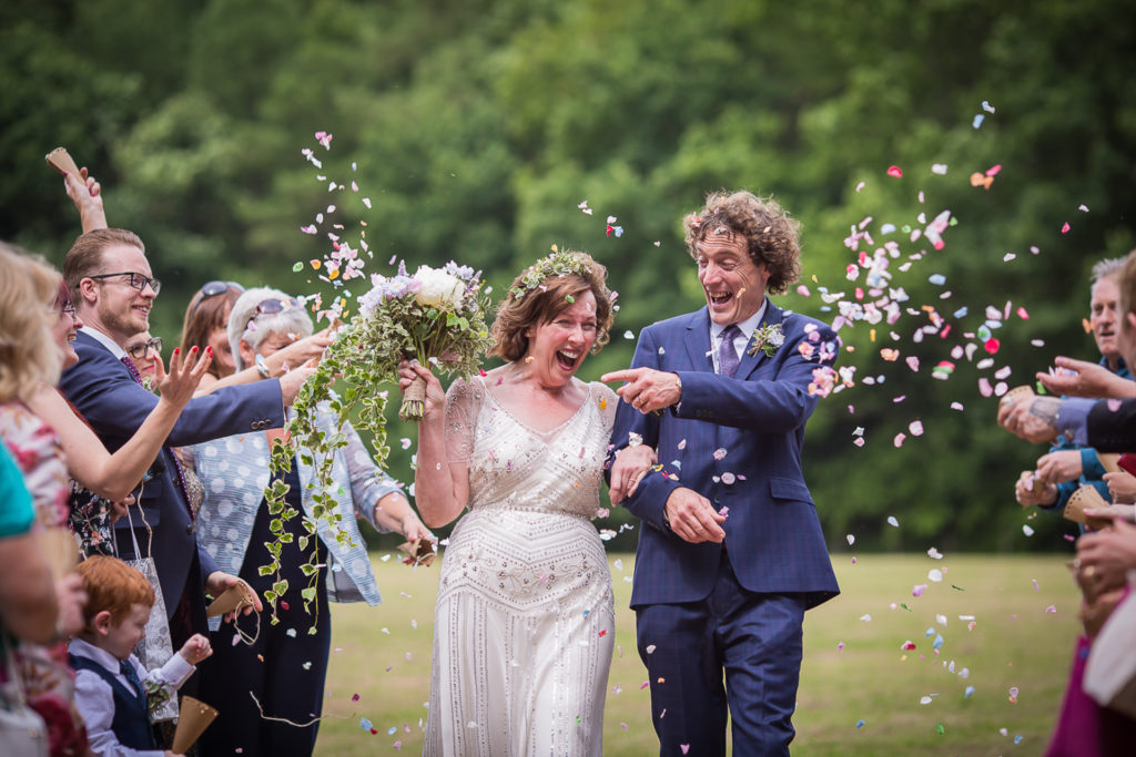 confetti aisle