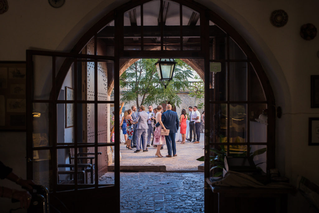 outdoor wedding ceremony