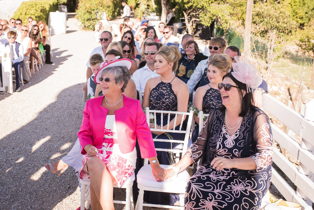 Deia outdoor wedding