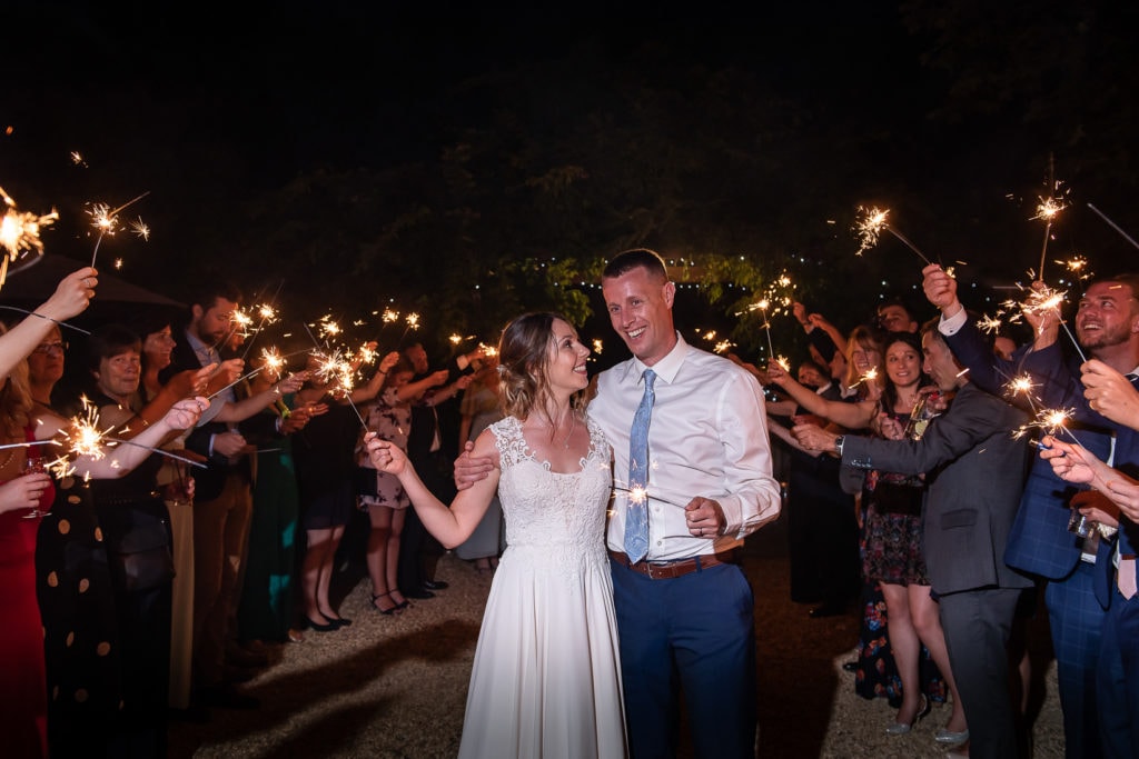 Night time sparklers